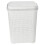 URBN Living (55L White) 45/55L Plastic Rattan Laundry Clothes Bin Basket 3