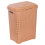 URBN Living (55L Beige) 45/55L Plastic Rattan Laundry Clothes Bin Basket 4