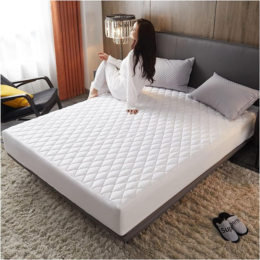 (Single ) 30cm Quilted Mattress Protector Single Double King