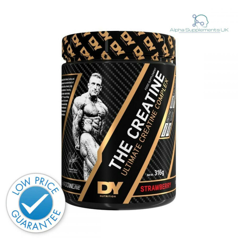 (Strawberry) Dorian Yates The Creatine Hardcore BCAA 316g 