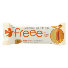 Doves Farm Apricot & Chia Seed Flapjack 35g ( pack of 18 )