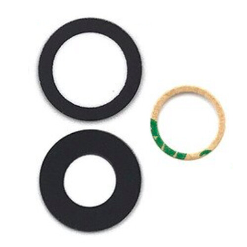 Compatible with iPhone 12 - Replacement Camera Lens Glass Set with Adhesive
