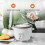 GEEPAS Geepas 450W Rice Cooker, 0.6L Electric, Keep Warm Function, Automatic 3