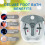 Foot Spa Bath Massager Heat Bubbles Vibration Masssage Rollers Pedicure 5