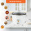 GEEPAS Geepas 450W Rice Cooker, 0.6L Electric, Keep Warm Function, Automatic 7
