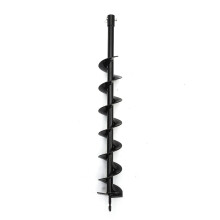 Earth Auger Drill Bit 100mm x 800mm Ground Fence Post Hole Drilling Plant Tree