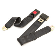 Adjustable Static Lap Seat Belt Universal 2 Point Safety Harness Strap Seatbelt