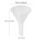 500 Pcs/Lot Plastic Small Funnels for Perfume Liquid Essential Oil Filling Empty Bottle Packing Tool 4