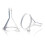 300 Pcs/Lot Plastic Small Funnels for Perfume Liquid Essential Oil Filling Empty Bottle Packing Tool 1
