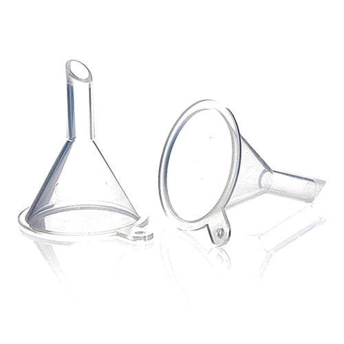 300 Pcs/Lot Plastic Small Funnels for Perfume Liquid Essential Oil Filling Empty Bottle Packing Tool