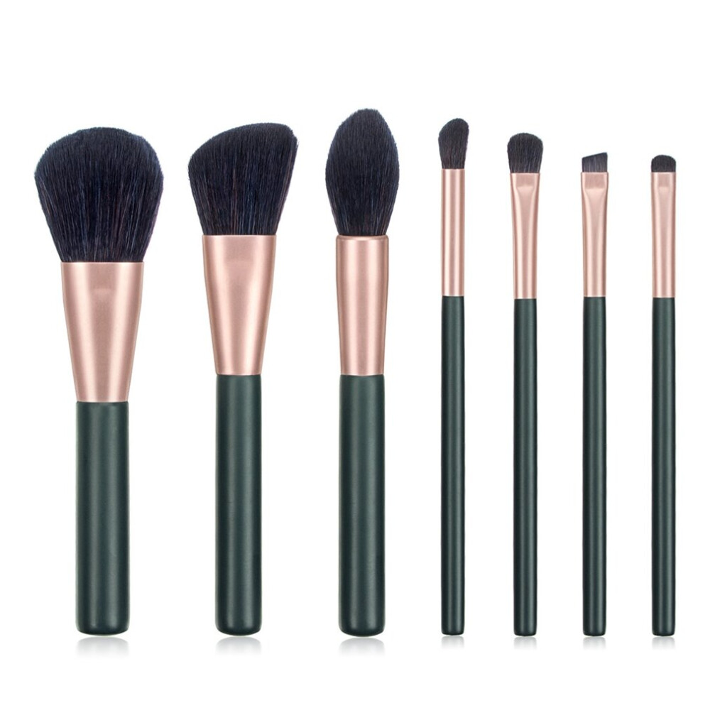 Tlily 7Pcs Makeup Brushes Set Face Powder Foundation Eye Shadow Contour Concealer Makeup Brush Beauty Brush
