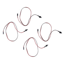 4 Pack 2 Pin SW PC Power Cable On/Off Push Button ATX Computer Switch Wire 45cm