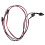 4 Pack 2 Pin SW PC Power Cable On/Off Push Button ATX Computer Switch Wire 45cm 2