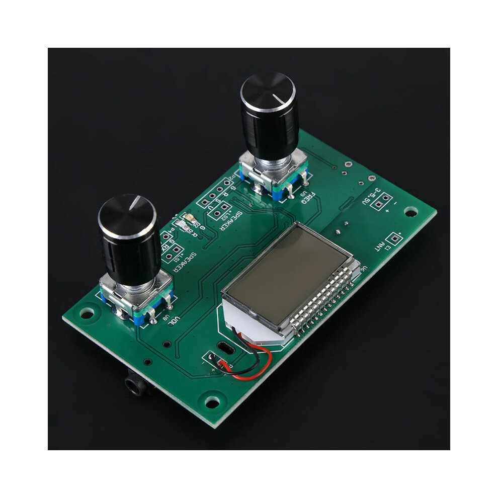 3X Fm Radio Receiver Module 87-108Mhz Frequency Modulation Stereo Receiving Board With Lcd Digital Display 3-5V Dsp Pll 4761833299356