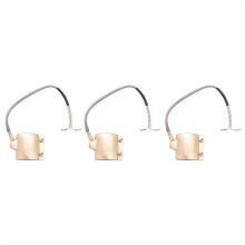 3Pcs 42X50mm 220V 280W Electric Copper Barrel Brass Band Heater for Extruder