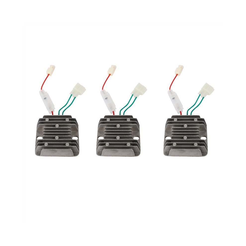 3X Generator Engine Voltage Regulator Rectifier Avr For Kipor Kama Kde6500 Kde6700t Dark/Gray 4761833210528