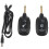 20X UHF Guitar Wireless System Transmitter Receiver Built-in Rechargeable 2