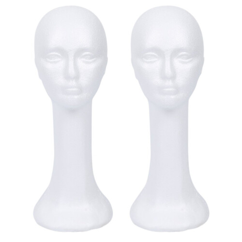 Long Neck Styofoam Mannequin Head - Belle Of Hope