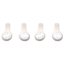 2 Pair Earphone Inner Shell Replacement for Beats Studio 3.0 Wireless Headphones Repair Parts Satin Gold
