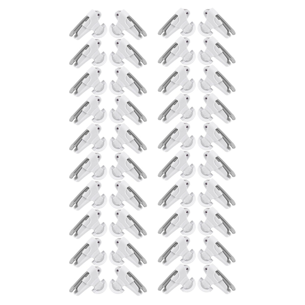 40Pcs Mobile Game Controller Gamepad Trigger Aim Button Joystick For Pubg White 4761833222064