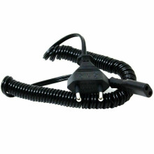2 Pin Shaver Adapter Power Cord Cable Charger