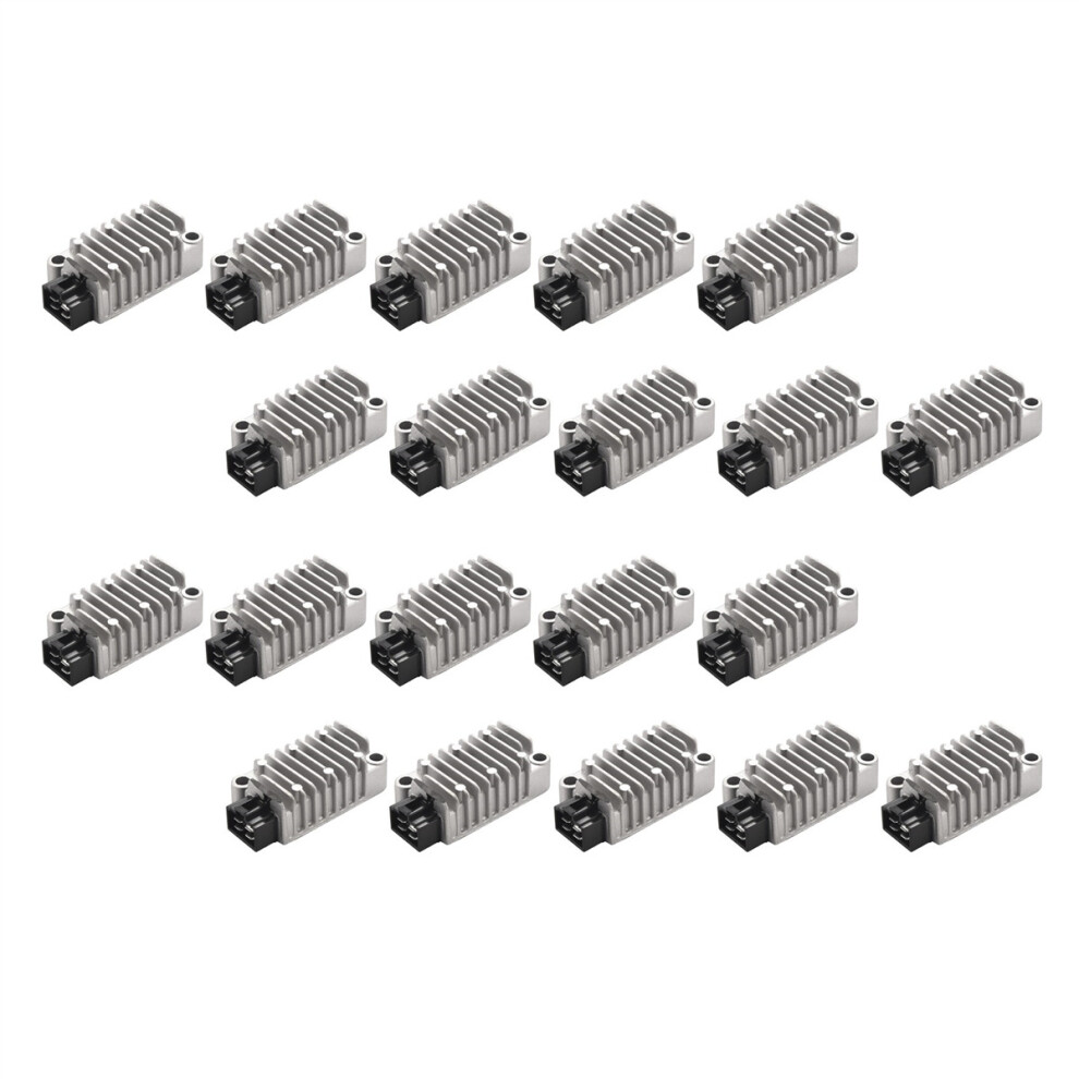 20X Aluminum Motorcycle Voltage Regulator Rectifier For Tt250 Tt225 Srx600 Tdm850 Tw200 Fzr400 Fzr600 4761833215158