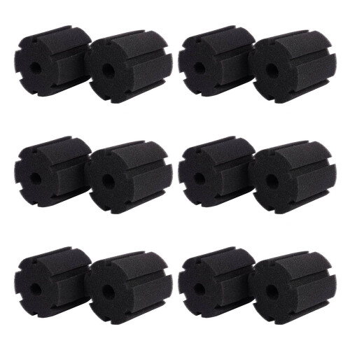 12X Replacement Sponge Filter for XY-380 Black