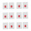 6000Pcs 5.5 x 7cm Pyramid Tea Bag Filter Nylon Tea Bag Single String Label Transparent Empty Tea Bag 1