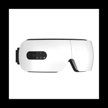 Eye Massager Vibration Massage Hot Compress Bluetooth Music Eye Protection Relieve Fatigue LED Display(A)