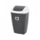 Rubbish Bin With Lid 25L 1