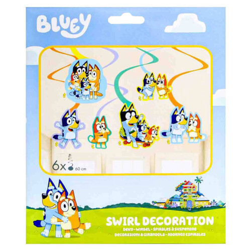 Bluey Swirl Decorations (6)