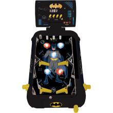 LEXIBOOK JG610BAT Batman Electronic Pinball Machine, Fun Sounds and Light Effects, 5 Obstacles