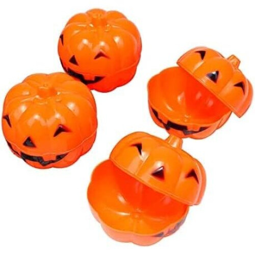 4 X Pumpkin Hunt Halloween Party Games For Kids Fillable Pumpkins ...