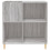 VidaXL (grey sonoma) vidaXL Record Cabinet Record Player Stand Sideboard Engineered Wood 5