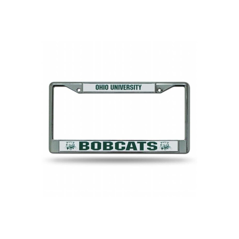 Rico Industries Ric-Fc300301 Ohio Bobcats Ncaa Chrome License Plate Frame 094746268480