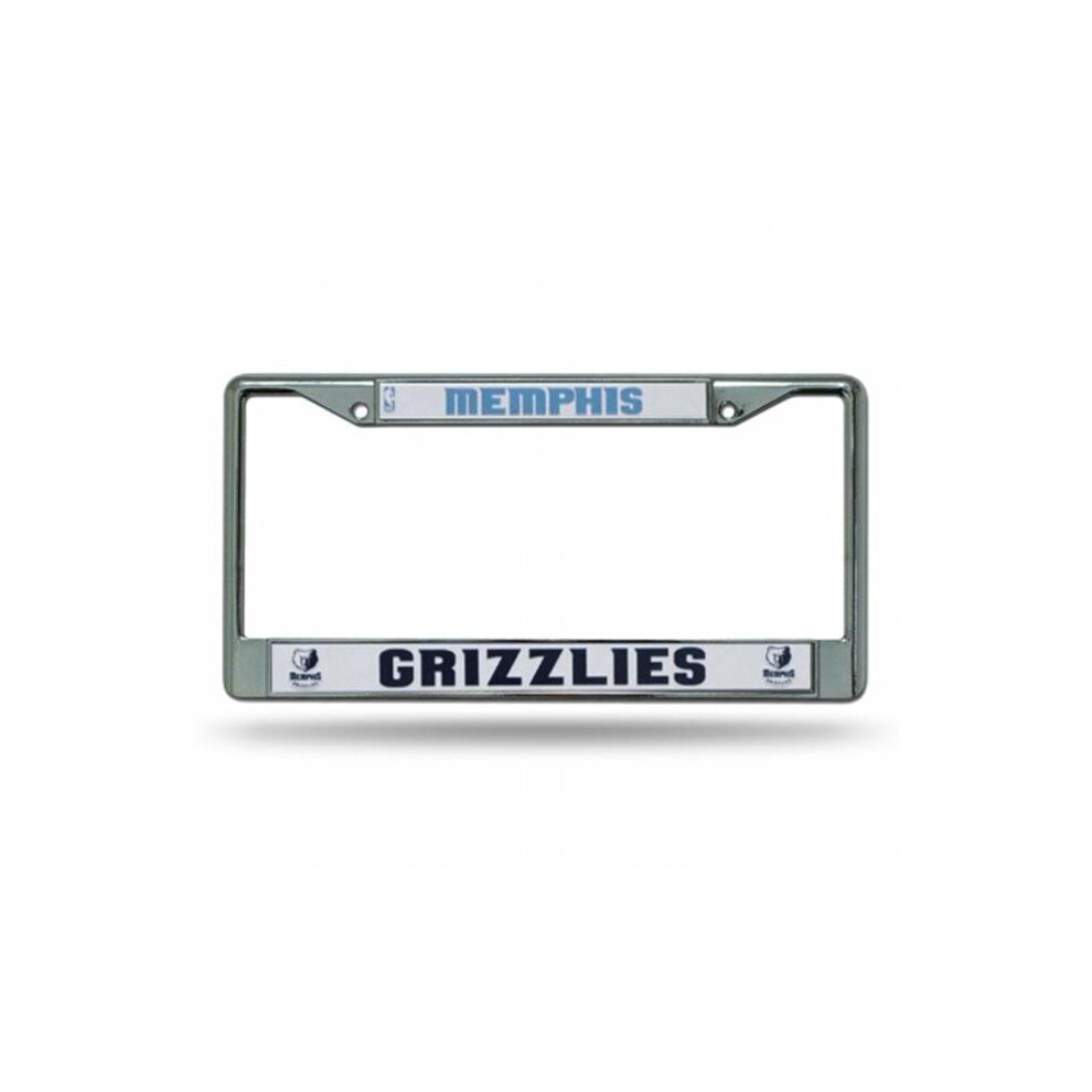 Rico Industries Ric-Fc98003 Memphis Grizzlies Nba Chrome License Plate Frame 094746317751