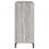 VidaXL (grey sonoma) vidaXL Record Cabinet Sideboard Side Cabinet Engineered Wood 6