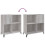 VidaXL (grey sonoma) vidaXL Record Cabinet Sideboard Side Cabinet Engineered Wood 7