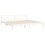 VidaXL (white, 200 x 200 cm) vidaXL Bed Frame Bed Base with Headboard Honey Brown Small Double Solid Wood 9
