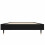 VidaXL (black, 75 x 190 cm) vidaXL Bed Frame Bedroom Platform Bed Frame Bedstead Bed Base Engineered Wood 6