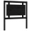 VidaXL (black, 75 x 190 cm) vidaXL Bed Frame Bed Base Platform Bed with Headboard King Size Solid Wood 8