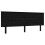 VidaXL (black, 200 x 200 cm) vidaXL Bed Frame Bed Base with Headboard Honey Brown Small Double Solid Wood 8