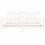 VidaXL (white, 200 x 200 cm) vidaXL Bed Frame Bed Base Platform Bed with Headboard Small Single Solid Wood 6