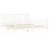 VidaXL (white, 200 x 200 cm) vidaXL Bed Frame Bed Base Platform Bed with Headboard Small Single Solid Wood 5