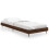 VidaXL (brown oak, 75 x 190 cm) vidaXL Bed Frame Bedroom Platform Bed Frame Bedstead Bed Base Engineered Wood 2