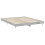 VidaXL (concrete grey, 120 x 200 cm) vidaXL Bed Frame Bedroom Platform Bed Frame Bedstead Bed Base Engineered Wood 5