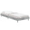 VidaXL (concrete grey, 75 x 190 cm) vidaXL Bed Frame Bedroom Platform Bed Frame Bedstead Bed Base Engineered Wood 3