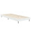 VidaXL (white, 75 x 190 cm) vidaXL Bed Frame Bedroom Platform Bed Frame Bedstead Bed Base Engineered Wood 5