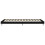 VidaXL (black, 75 x 190 cm) vidaXL Bed Frame Bedroom Platform Bed Frame Bedstead Bed Base Engineered Wood 7