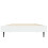 VidaXL (white, 75 x 190 cm) vidaXL Bed Frame Bedroom Platform Bed Frame Bedstead Bed Base Engineered Wood 6